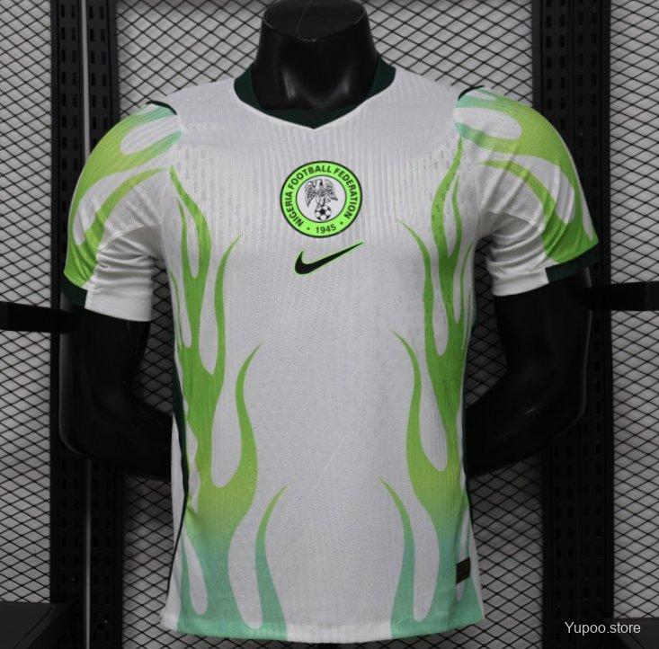 Camiseta de fútbol Nigeria 2026 VISITANTE MANGA CORTA VERSION JUGADOR